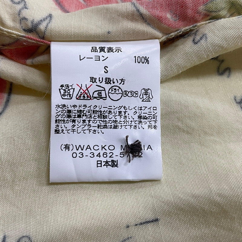【中古品】【メンズ】 WACKO MARIA ワコ マリア ALOHA SHIRT アロハ シャツ 半袖 トップス 140-260630-sa-15-tei サイズ：S カラー：総柄 万代Net店