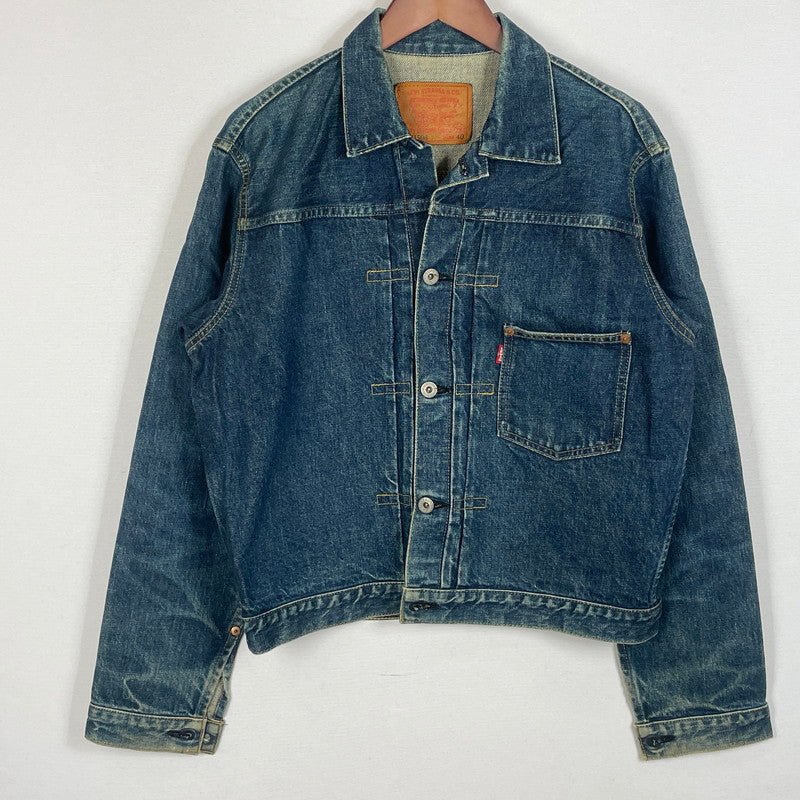 【現状渡し品】【メンズ】 LEVI’S リーバイス 71506XX 大戦モデル 復刻 1ST デニムジャケット アウター ジーンズ ジャケット 156-251130-sa-16-tei サイズ：40 カラー：インディゴ 万代Net店