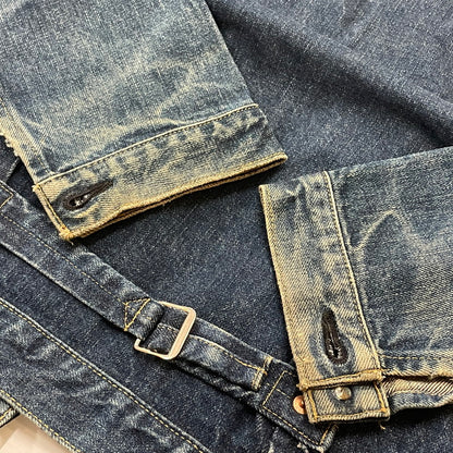 【現状渡し品】【メンズ】 LEVI’S リーバイス 71506XX 大戦モデル 復刻 1ST デニムジャケット アウター ジーンズ ジャケット 156-251130-sa-16-tei サイズ：40 カラー：インディゴ 万代Net店