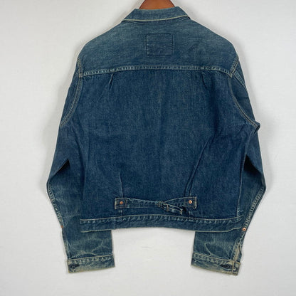 【現状渡し品】【メンズ】 LEVI’S リーバイス 71506XX 大戦モデル 復刻 1ST デニムジャケット アウター ジーンズ ジャケット 156-251130-sa-16-tei サイズ：40 カラー：インディゴ 万代Net店