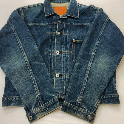 【現状渡し品】【メンズ】 LEVI’S リーバイス 71506XX 大戦モデル 復刻 1ST デニムジャケット アウター ジーンズ ジャケット 156-251130-sa-16-tei サイズ：40 カラー：インディゴ 万代Net店