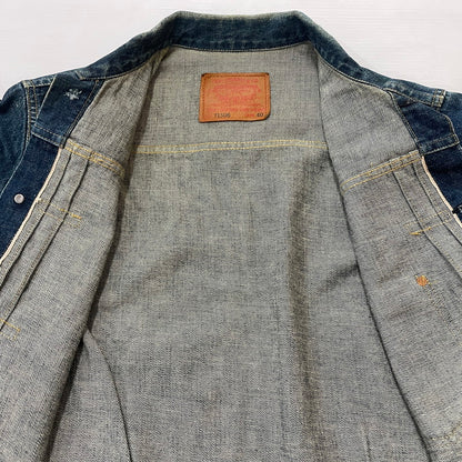 【現状渡し品】【メンズ】 LEVI’S リーバイス 71506XX 大戦モデル 復刻 1ST デニムジャケット アウター ジーンズ ジャケット 156-251130-sa-16-tei サイズ：40 カラー：インディゴ 万代Net店