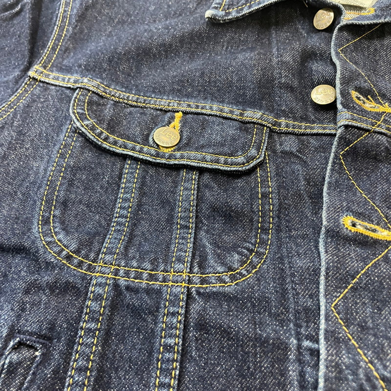 【中古品】【メンズ】 LEE RIDERS リー ライダース DENIM JACKET E503-2128 デニムジャケット アウター ジーンズ ジャケット 145-260630-sa-17-tei サイズ：L カラー：インディゴ 万代Net店