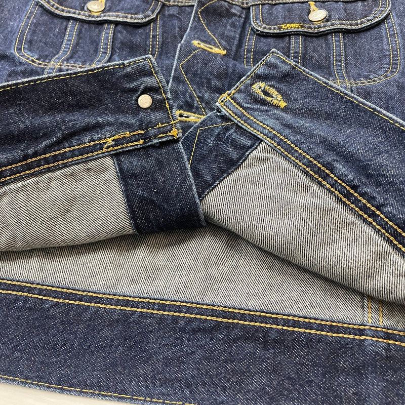 【中古品】【メンズ】 LEE RIDERS リー ライダース DENIM JACKET E503-2128 デニムジャケット アウター ジーンズ ジャケット 145-260630-sa-17-tei サイズ：L カラー：インディゴ 万代Net店