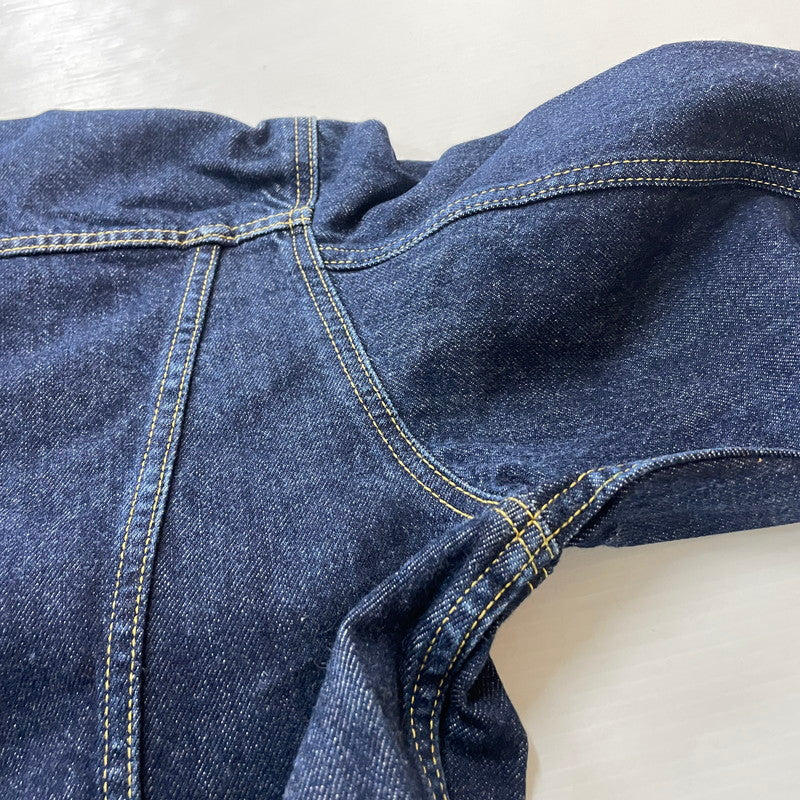 【中古品】【メンズ】 LEE RIDERS リー ライダース DENIM JACKET E503-2128 デニムジャケット アウター ジーンズ ジャケット 145-260630-sa-17-tei サイズ：L カラー：インディゴ 万代Net店