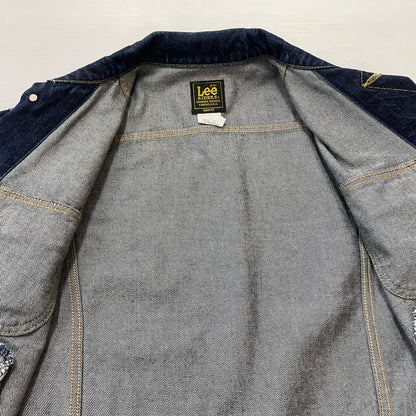 【中古品】【メンズ】 LEE RIDERS リー ライダース DENIM JACKET E503-2128 デニムジャケット アウター ジーンズ ジャケット 145-260630-sa-17-tei サイズ：L カラー：インディゴ 万代Net店