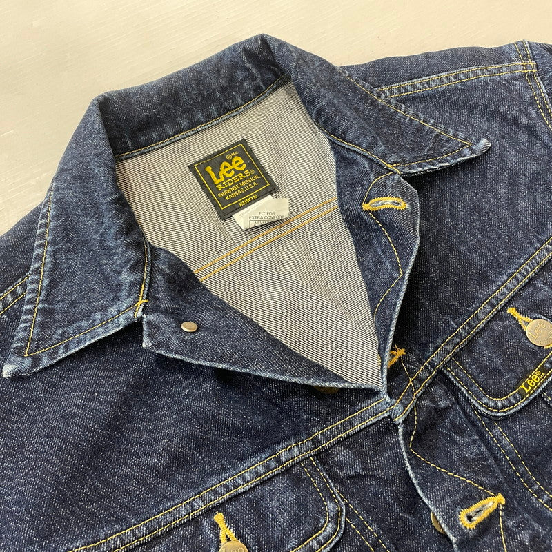 【中古品】【メンズ】 LEE RIDERS リー ライダース DENIM JACKET E503-2128 デニムジャケット アウター ジーンズ ジャケット 145-260630-sa-17-tei サイズ：L カラー：インディゴ 万代Net店