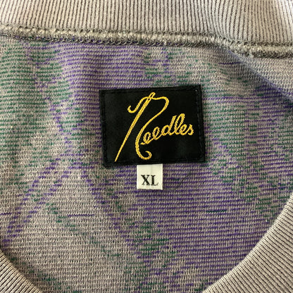 【中古品】【メンズ】 Needles ニードルス CREW SWEAT SHIRT PAPILLON PILE JQ LQ241 クルー スウェット シャツ トップス パイル生地 140-260720-ko-17-tei サイズ：XL カラー：総柄 万代Net店