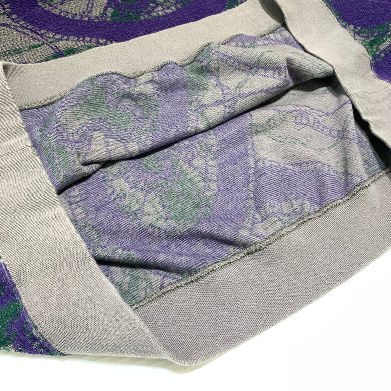 【中古品】【メンズ】 Needles ニードルス CREW SWEAT SHIRT PAPILLON PILE JQ LQ241 クルー スウェット シャツ トップス パイル生地 140-260720-ko-17-tei サイズ：XL カラー：総柄 万代Net店