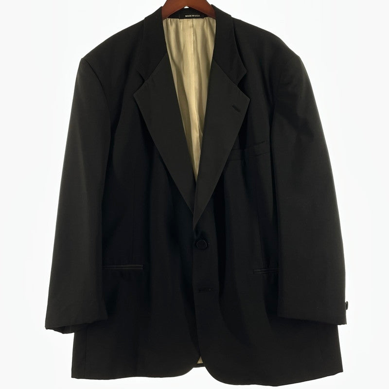【中古品】【メンズ】 CHAPS RALPH LAUREN チャップス ラルフローレン USA TAILORED JACKET アメリカ製 テーラード ジャケット アウター 147-260807-sa-19-tei サイズ：46R カラー：ブラック 万代Net店