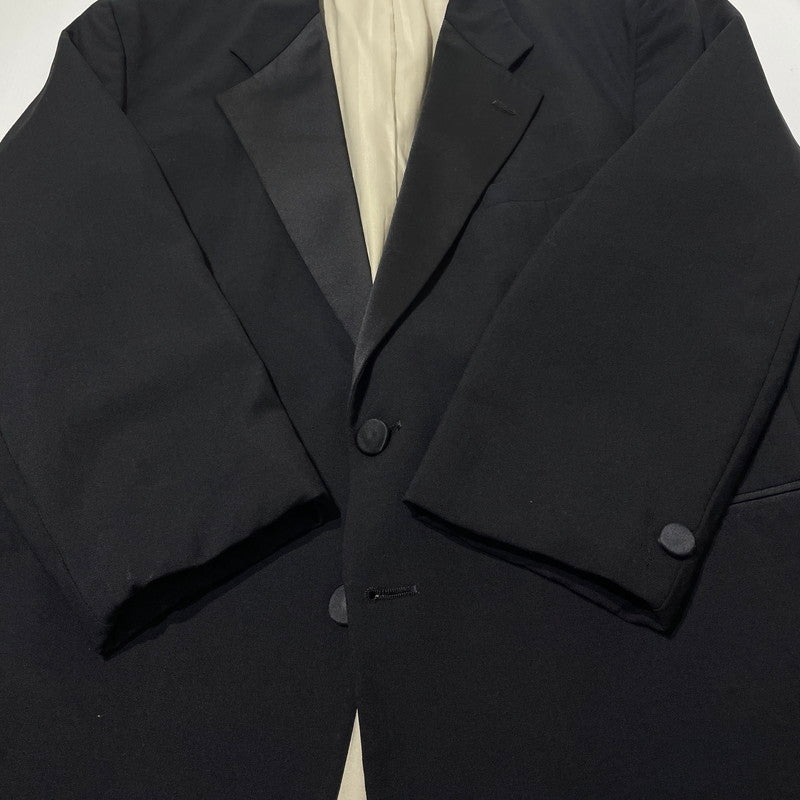 【中古品】【メンズ】 CHAPS RALPH LAUREN チャップス ラルフローレン USA TAILORED JACKET アメリカ製 テーラード ジャケット アウター 147-260807-sa-19-tei サイズ：46R カラー：ブラック 万代Net店