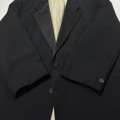 【中古品】【メンズ】 CHAPS RALPH LAUREN チャップス ラルフローレン USA TAILORED JACKET アメリカ製 テーラード ジャケット アウター 147-260807-sa-19-tei サイズ：46R カラー：ブラック 万代Net店