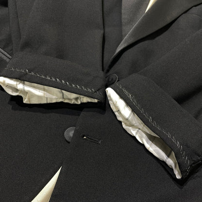 【中古品】【メンズ】 CHAPS RALPH LAUREN チャップス ラルフローレン USA TAILORED JACKET アメリカ製 テーラード ジャケット アウター 147-260807-sa-19-tei サイズ：46R カラー：ブラック 万代Net店