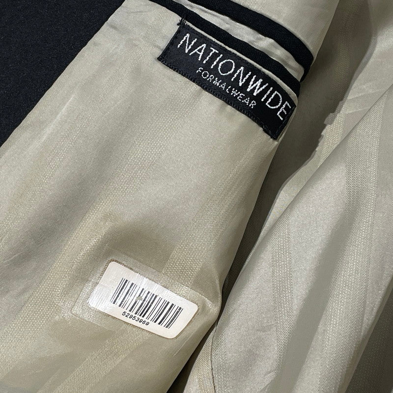 【中古品】【メンズ】 CHAPS RALPH LAUREN チャップス ラルフローレン USA TAILORED JACKET アメリカ製 テーラード ジャケット アウター 147-260807-sa-19-tei サイズ：46R カラー：ブラック 万代Net店