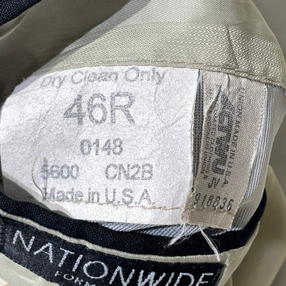 【中古品】【メンズ】 CHAPS RALPH LAUREN チャップス ラルフローレン USA TAILORED JACKET アメリカ製 テーラード ジャケット アウター 147-260807-sa-19-tei サイズ：46R カラー：ブラック 万代Net店