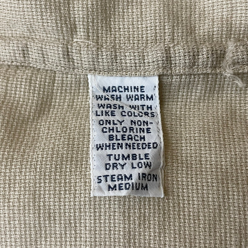 【中古品】【メンズ】 RALPH LAUREN CALDWELL ラルフ ローレン コールドウェル OPEN COLLAR SHIRT オープンカラーシャツ 半袖 トップス ポニー無し 147-260630-sa-14-tei サイズ：XL カラー：ベージュ 万代Net店