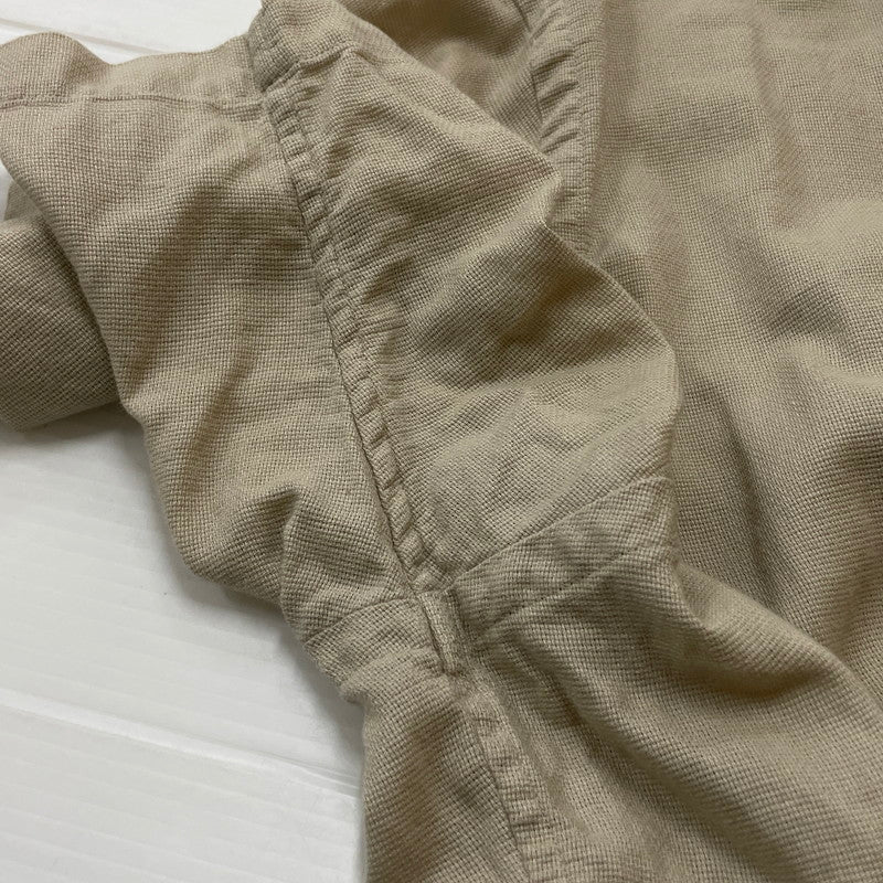【中古品】【メンズ】 RALPH LAUREN CALDWELL ラルフ ローレン コールドウェル OPEN COLLAR SHIRT オープンカラーシャツ 半袖 トップス ポニー無し 147-260630-sa-14-tei サイズ：XL カラー：ベージュ 万代Net店