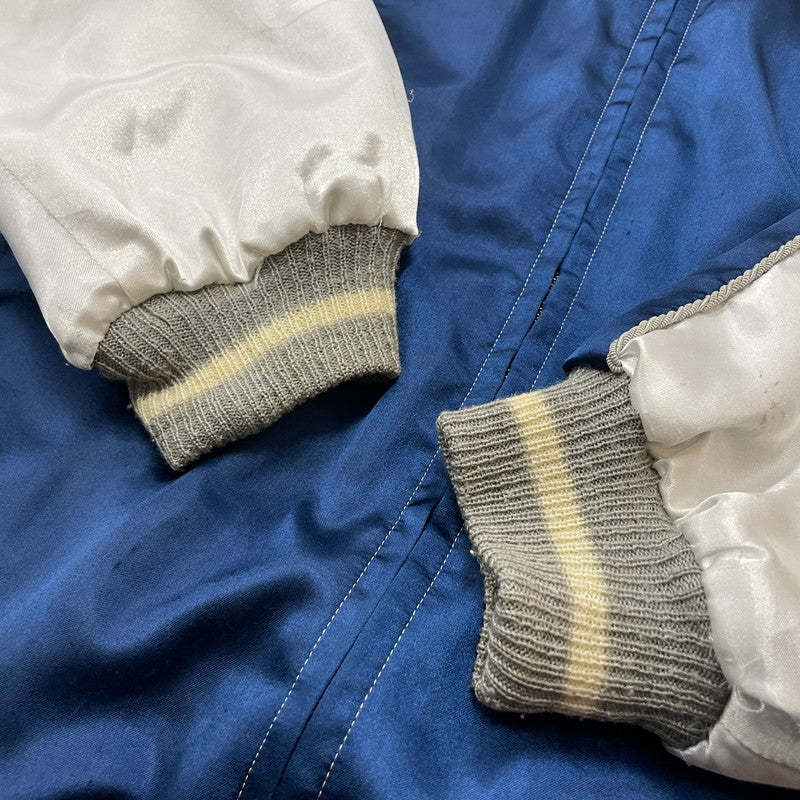 【中古品】【メンズ】 GDC ジーディージー POLAR BARE SOUVENIR JACKET 白熊 スカジャン アウター リバーシブル 145-260630-sa-20-tei サイズ：XL カラー：ネイビー 万代Net店