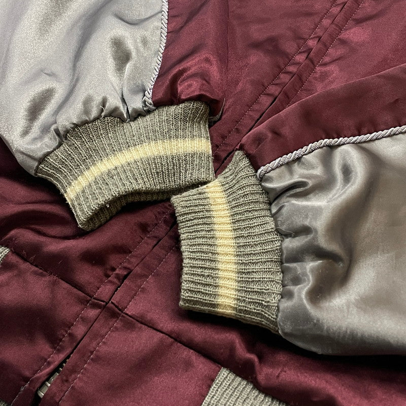 【中古品】【メンズ】 GDC ジーディージー POLAR BARE SOUVENIR JACKET 白熊 スカジャン アウター リバーシブル 145-260630-sa-20-tei サイズ：XL カラー：ネイビー 万代Net店