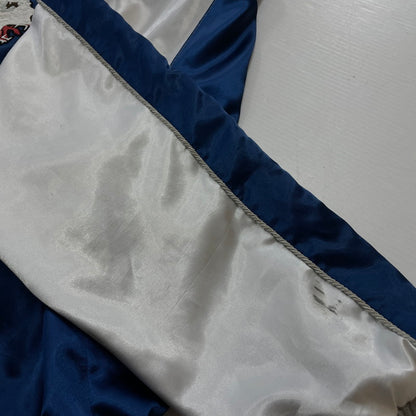 【中古品】【メンズ】 GDC ジーディージー POLAR BARE SOUVENIR JACKET 白熊 スカジャン アウター リバーシブル 145-260630-sa-20-tei サイズ：XL カラー：ネイビー 万代Net店