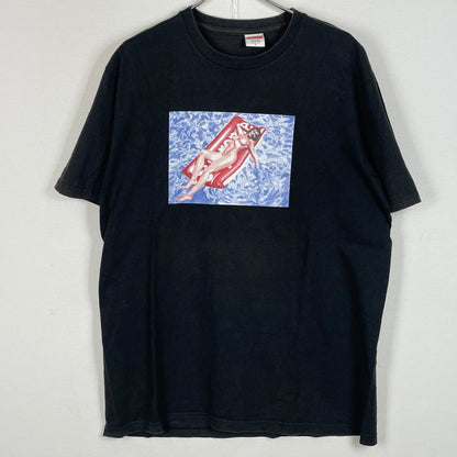 【中古品】【メンズ】 SUPREME シュプリーム 22SS FLOAT TEE 22年春夏 フロート Tシャツ 半袖 トップス 149-260630-sa-19-tei サイズ：L カラー：ブラック 万代Net店