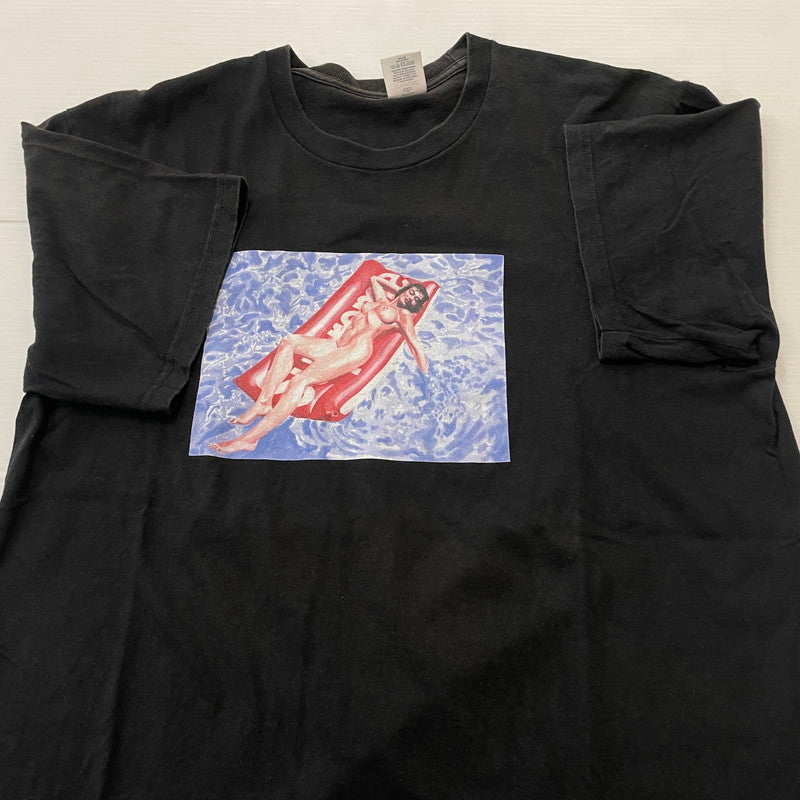 【中古品】【メンズ】 SUPREME シュプリーム 22SS FLOAT TEE 22年春夏 フロート Tシャツ 半袖 トップス 149-260630-sa-19-tei サイズ：L カラー：ブラック 万代Net店