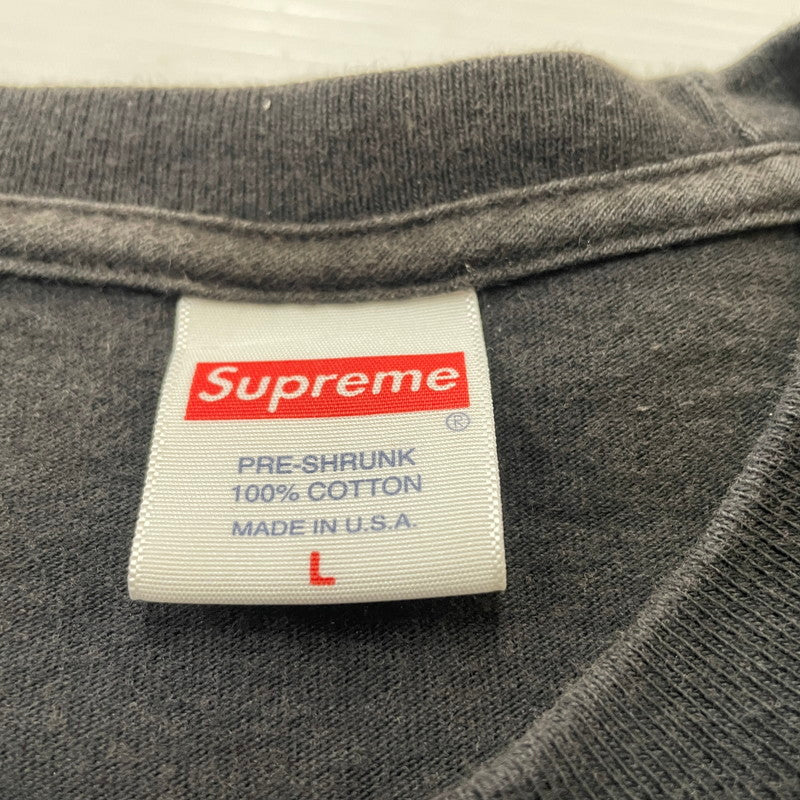 【中古品】【メンズ】 SUPREME シュプリーム 22SS FLOAT TEE 22年春夏 フロート Tシャツ 半袖 トップス 149-260630-sa-19-tei サイズ：L カラー：ブラック 万代Net店