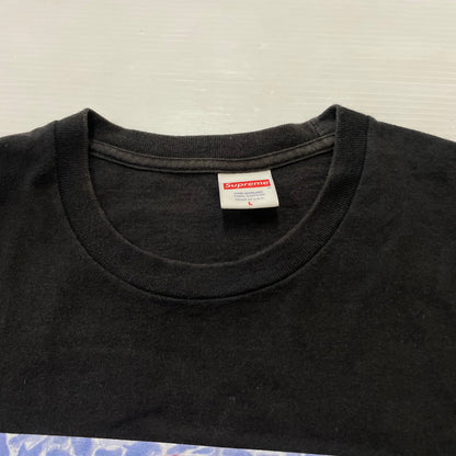 【中古品】【メンズ】 SUPREME シュプリーム 22SS FLOAT TEE 22年春夏 フロート Tシャツ 半袖 トップス 149-260630-sa-19-tei サイズ：L カラー：ブラック 万代Net店