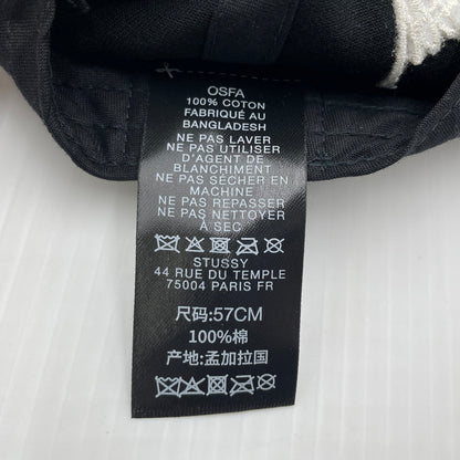 【中古品】【メンズ】 STUSSY ステューシー CHENILLE S LOW PRO CAP 1311061 シェニール ロー プロ キャップ 帽子 185-260704-yo-09-tei サイズ：FREE カラー：ブラック 万代Net店
