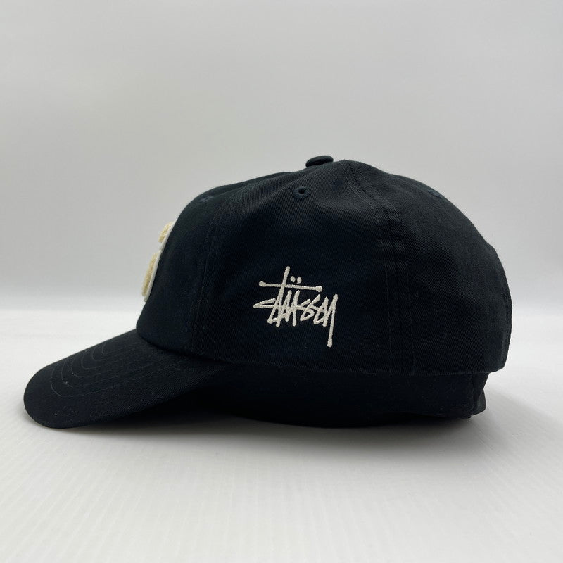 【中古品】【メンズ】 STUSSY ステューシー CHENILLE S LOW PRO CAP 1311061 シェニール ロー プロ キャップ 帽子 185-260704-yo-09-tei サイズ：FREE カラー：ブラック 万代Net店