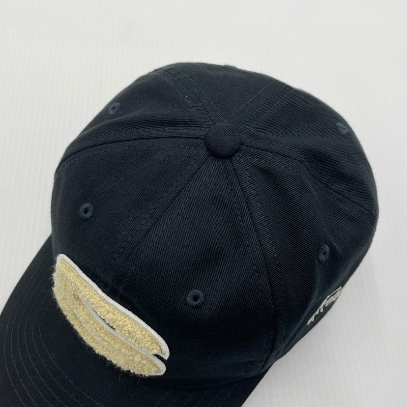 【中古品】【メンズ】 STUSSY ステューシー CHENILLE S LOW PRO CAP 1311061 シェニール ロー プロ キャップ 帽子 185-260704-yo-09-tei サイズ：FREE カラー：ブラック 万代Net店