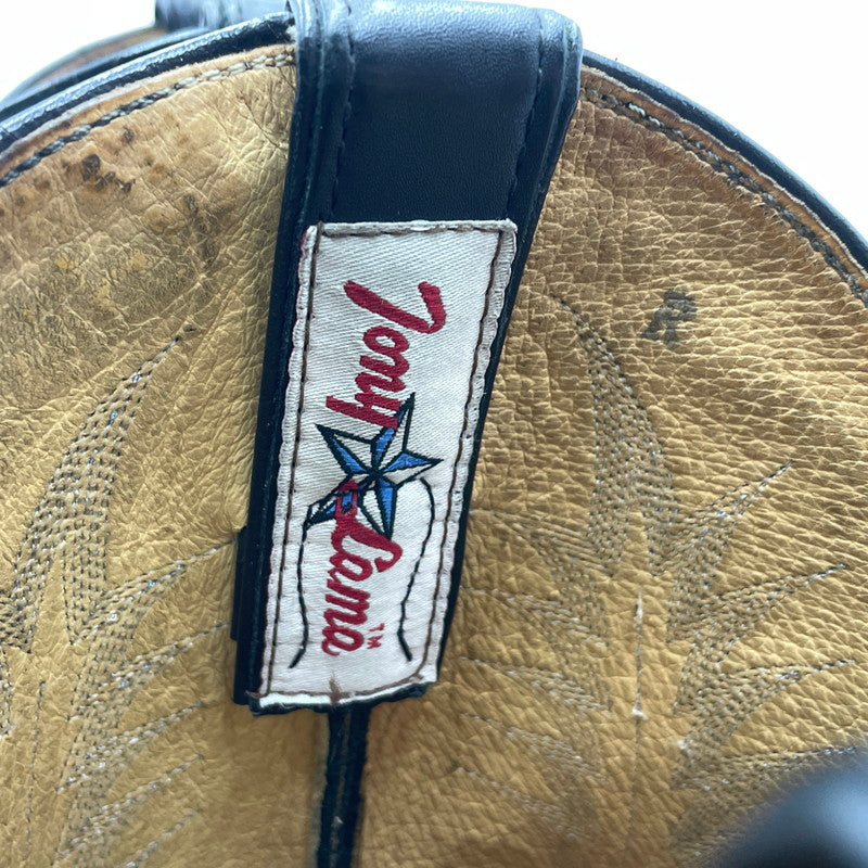 【中古品】【メンズ】 TONY LAMA トニーラマ WESTERN BOOTS FC1001 ウエスタンブーツ 靴 シューズ 164-260804-yo-08-tei サイズ：8HD カラー：ブラック 万代Net店