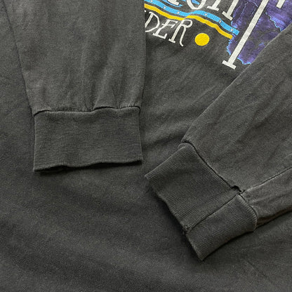 【中古品】【メンズ】 LICENSED BY HARLEY DAVIDSON ライセンスド バイ ハーレー ダビットソン MIDNIGHT RIDER L/S TEE ミッドナイト ライダー ロングスリーブ Ｔシャツ 長袖 トップス 145-260630-sa-10-tei サイズ：XL カラー：グレー 万代Net店