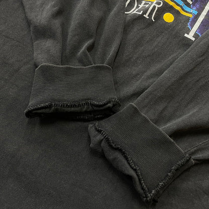 【中古品】【メンズ】 LICENSED BY HARLEY DAVIDSON ライセンスド バイ ハーレー ダビットソン MIDNIGHT RIDER L/S TEE ミッドナイト ライダー ロングスリーブ Ｔシャツ 長袖 トップス 145-260630-sa-10-tei サイズ：XL カラー：グレー 万代Net店