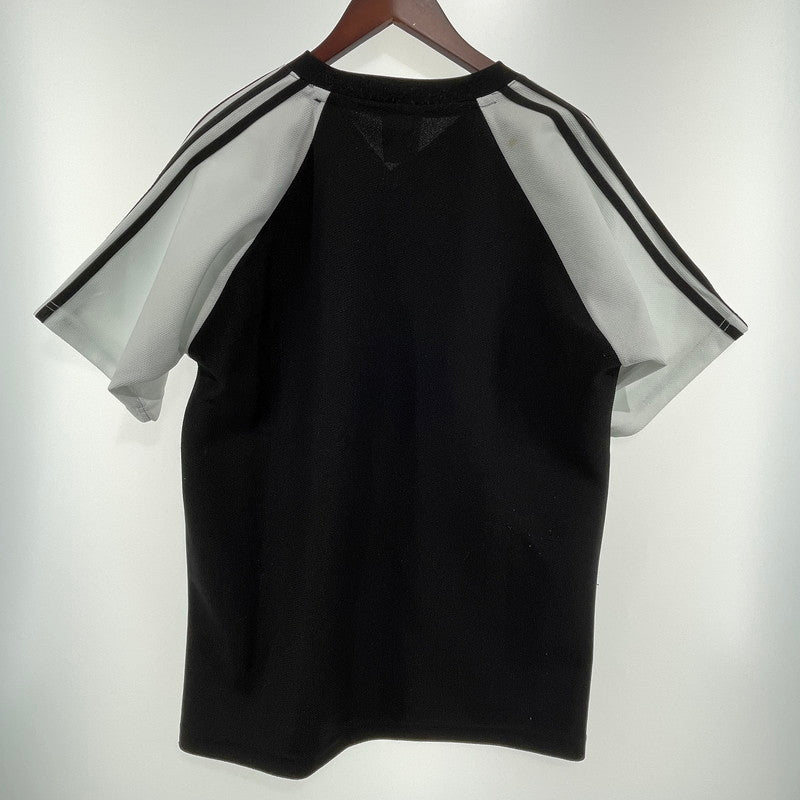 【中古品】【メンズ】 ADIDAS アディダス 90S ヴィンテージ ゲームシャツ Tシャツ 148-260818-nm-80-tei サイズ：M カラー：ブラック/ホワイト 万代Net店