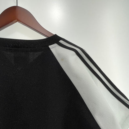 【中古品】【メンズ】 ADIDAS アディダス 90S ヴィンテージ ゲームシャツ Tシャツ 148-260818-nm-80-tei サイズ：M カラー：ブラック/ホワイト 万代Net店
