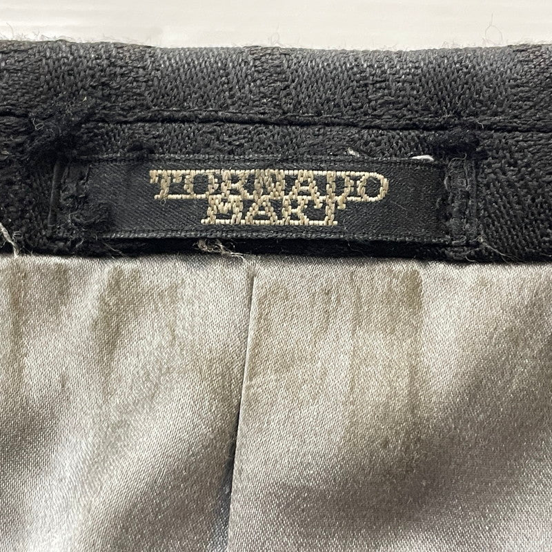 【中古品】【メンズ】 TORNADO MART トルネード マート TAILORED JACKET テーラード ジャケット アウター 140-260630-sa-12-tei サイズ：M カラー：ブラック 万代Net店