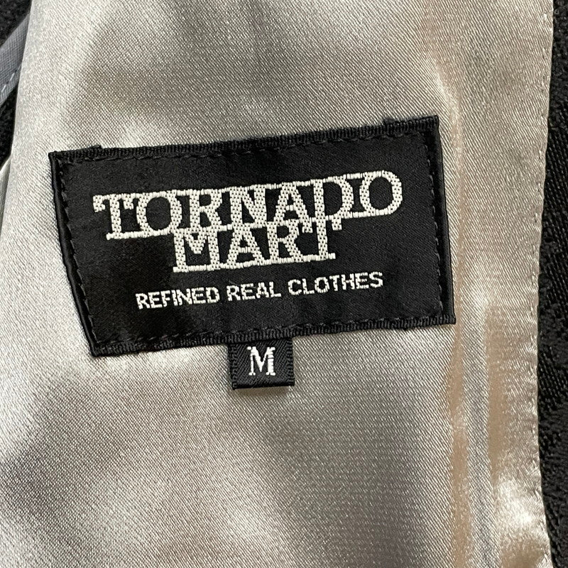 【中古品】【メンズ】 TORNADO MART トルネード マート TAILORED JACKET テーラード ジャケット アウター 140-260630-sa-12-tei サイズ：M カラー：ブラック 万代Net店