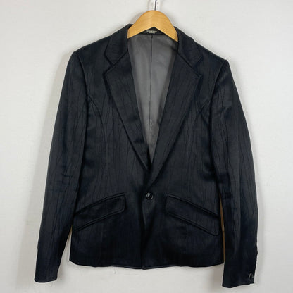 【中古品】【メンズ】 TORNADO MART トルネード マート TAILORED JACKET テーラード ジャケット アウター 140-260630-sa-07-tei サイズ：M カラー：ブラック 万代Net店