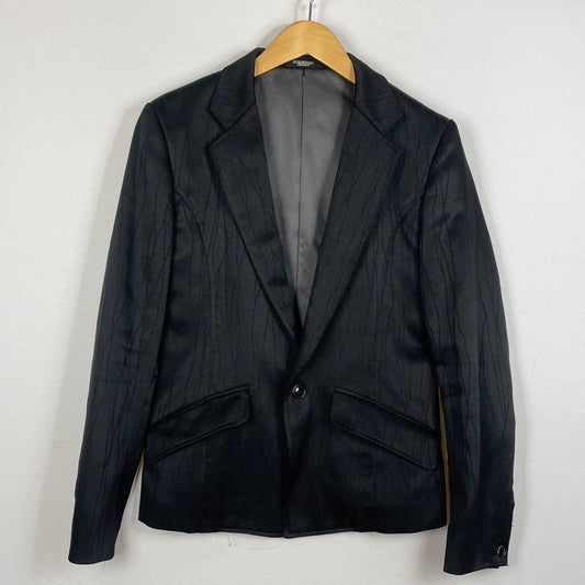 【中古品】【メンズ】 TORNADO MART トルネード マート TAILORED JACKET テーラード ジャケット アウター 140-260630-sa-07-tei サイズ：M カラー：ブラック 万代Net店
