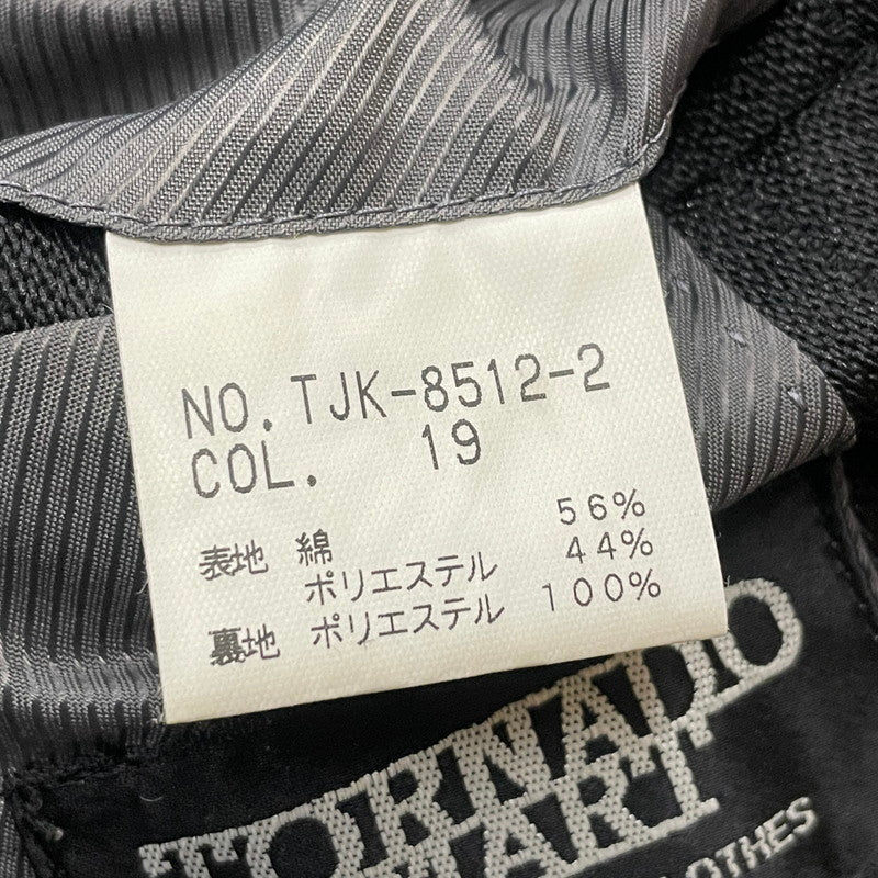 【中古品】【メンズ】 TORNADO MART トルネード マート TAILORED JACKET テーラード ジャケット アウター 140-260630-sa-07-tei サイズ：M カラー：ブラック 万代Net店
