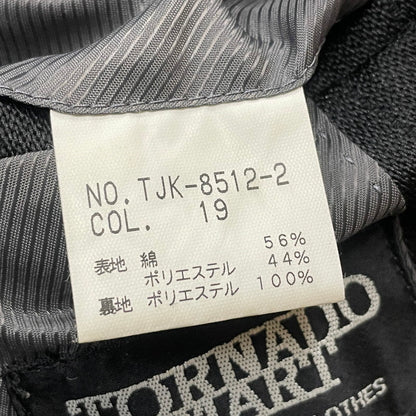 【中古品】【メンズ】 TORNADO MART トルネード マート TAILORED JACKET テーラード ジャケット アウター 140-260630-sa-07-tei サイズ：M カラー：ブラック 万代Net店