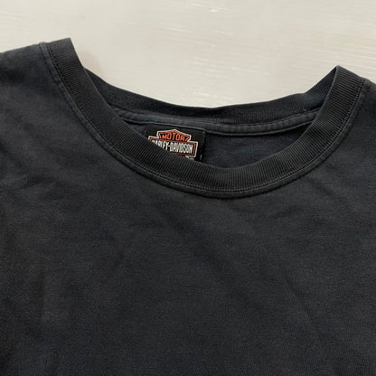 【中古品】【メンズ】 HARLEY-DAVIDSON ハーレー ダビットソン 00's USA製 POCKET TEE 2000年代 アメリカ製 ポケット Ｔシャツ 半袖 トップス 145-260630-sa-11-tei サイズ：2XL カラー：グレー 万代Net店
