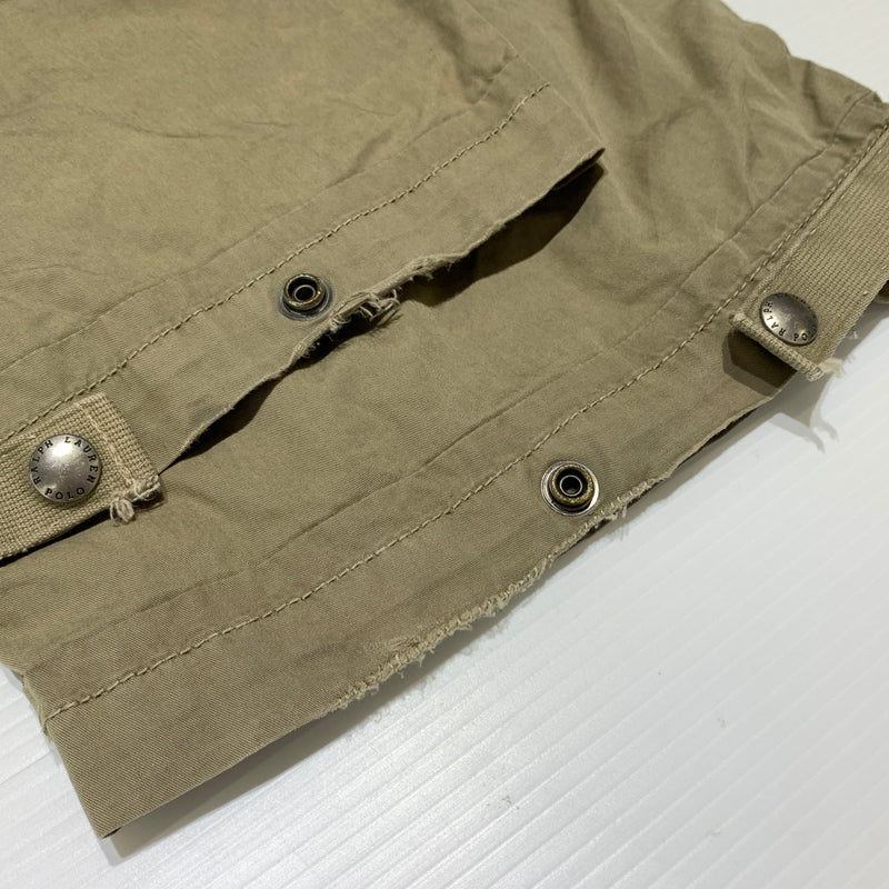 【中古品】【メンズ】 POLO RALPH LAUREN ポロ・ラルフローレン PARACHUTE CARGO PANTS PP-RL-LM0108 パラシュート カーゴパンツ ボトムス ワークパンツ 158-260701-ko-03-tei サイズ：34-32 カラー：カーキ 万代Net店