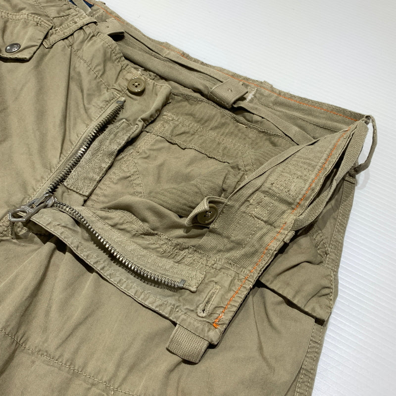【中古品】【メンズ】 POLO RALPH LAUREN ポロ・ラルフローレン PARACHUTE CARGO PANTS PP-RL-LM0108 パラシュート カーゴパンツ ボトムス ワークパンツ 158-260701-ko-03-tei サイズ：34-32 カラー：カーキ 万代Net店