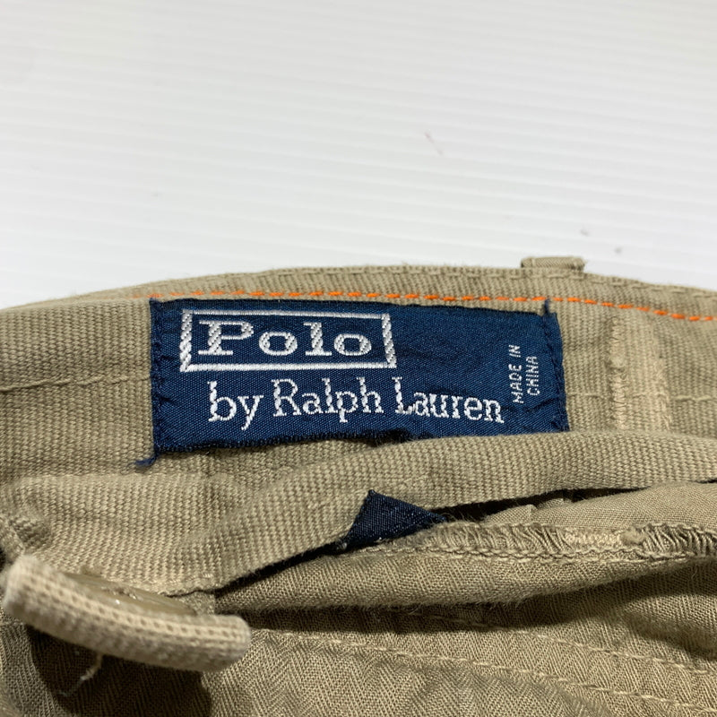 【中古品】【メンズ】 POLO RALPH LAUREN ポロ・ラルフローレン PARACHUTE CARGO PANTS PP-RL-LM0108 パラシュート カーゴパンツ ボトムス ワークパンツ 158-260701-ko-03-tei サイズ：34-32 カラー：カーキ 万代Net店