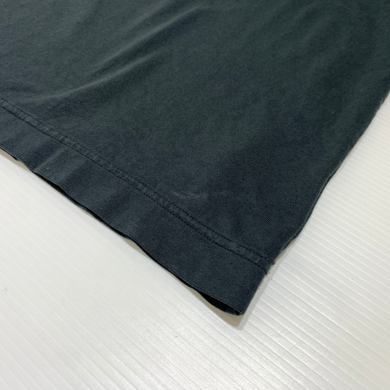 【中古品】【メンズ】 YEEZY イージー × GAP ギャップ 別注 コラボ SMALL LOGO 3/4 SLEEVE T-SHIRT 471310-04 スモール ロゴ 3/4 スリーブ Tシャツ トップス ビッグシルエット 142-260720-ko-06-tei サイズ：S カラー：ブラック 万代Net店
