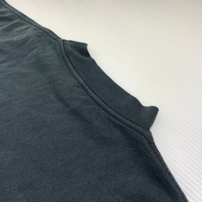 【中古品】【メンズ】 YEEZY イージー × GAP ギャップ 別注 コラボ SMALL LOGO 3/4 SLEEVE T-SHIRT 471310-04 スモール ロゴ 3/4 スリーブ Tシャツ トップス ビッグシルエット 142-260720-ko-06-tei サイズ：S カラー：ブラック 万代Net店