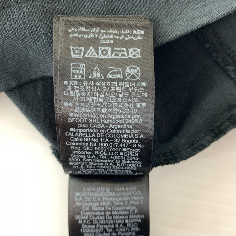 【中古品】【メンズ】 YEEZY イージー × GAP ギャップ 別注 コラボ SMALL LOGO 3/4 SLEEVE T-SHIRT 471310-04 スモール ロゴ 3/4 スリーブ Tシャツ トップス ビッグシルエット 142-260720-ko-06-tei サイズ：S カラー：ブラック 万代Net店