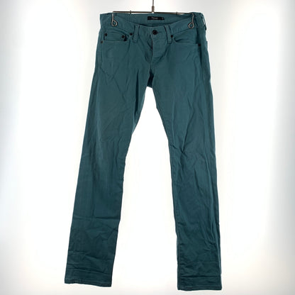 【中古品】【メンズ】 UNDERCOVER アンダーカバー × Hysterics ヒステリックス 別注 コラボ SKINNY PANTS E4519 スキニーパンツ ボトムス カラーパンツ 151-260701-ko-01-tei サイズ：30 カラー：ブルー系 万代Net店